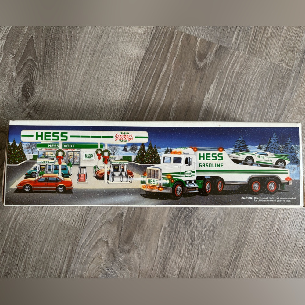 NIB 1991 Hess truck and racer